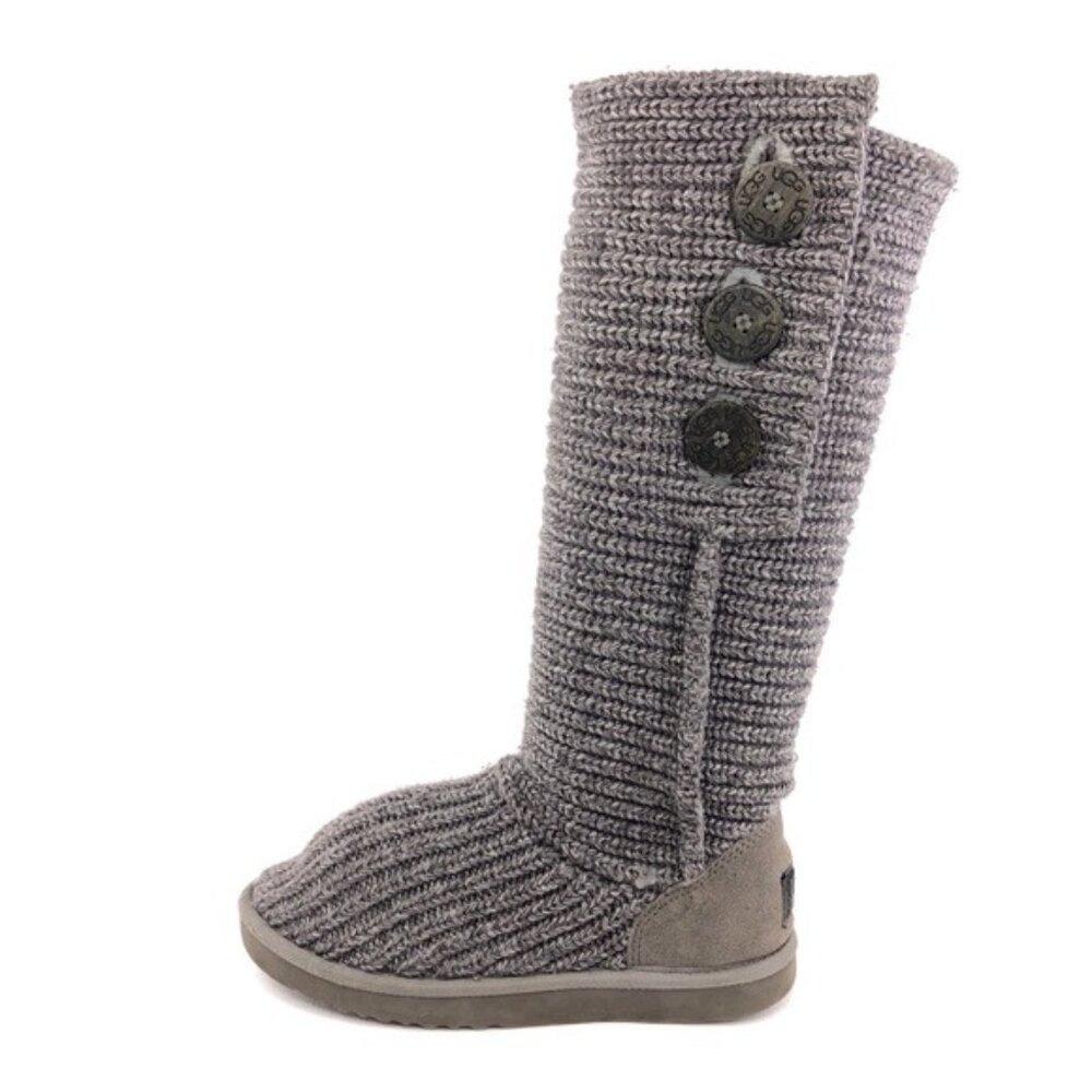 UGG Australia 'Classic Cardy' Tall Knit Winter Boots 7
